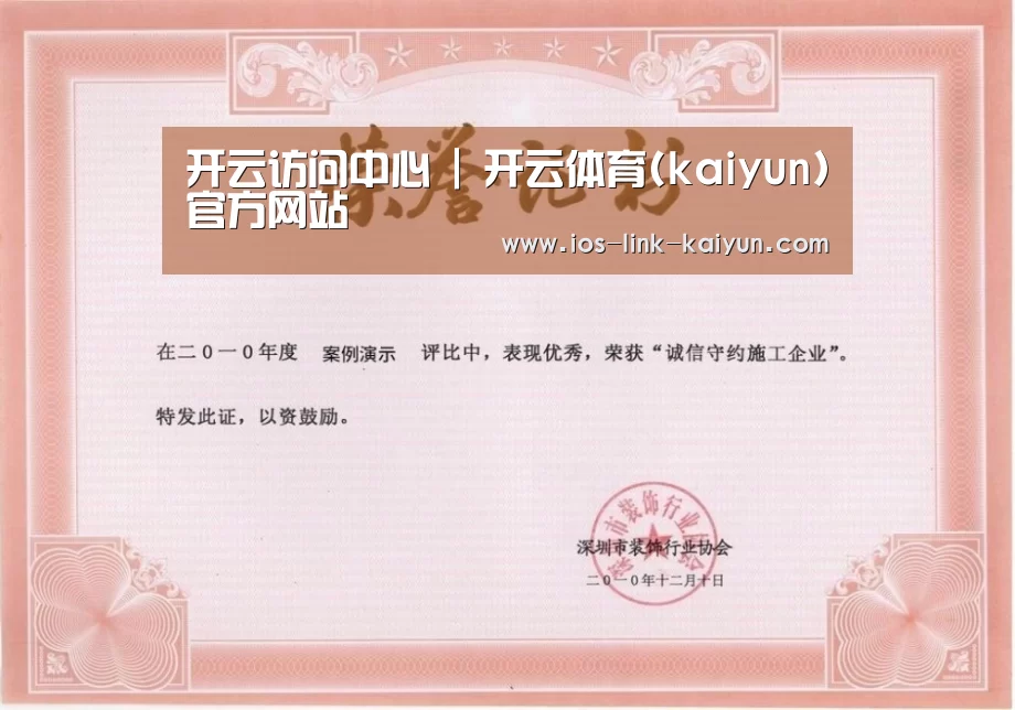 荣誉证书二